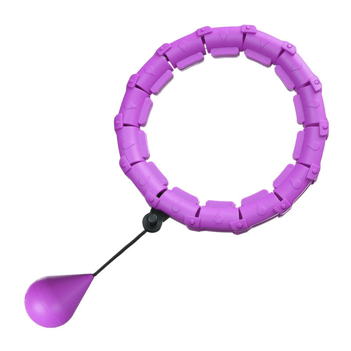 Justerbar Vektet Hula Hoop - Effektiv Träning och Massasje