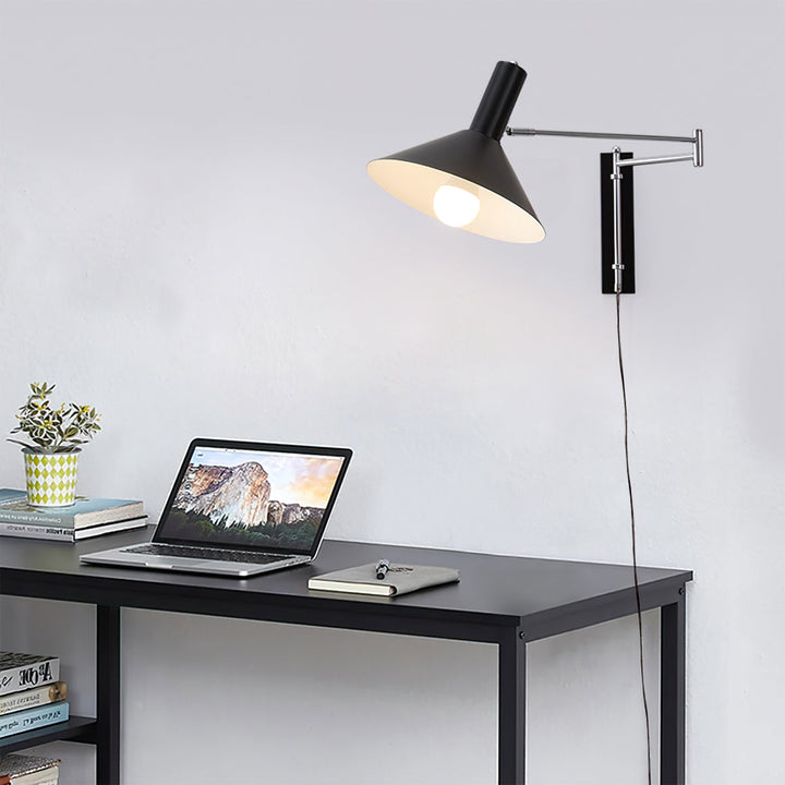 Justerbar Vägglampa för Vardagsrum och Sovrum – Minimalistisk Design