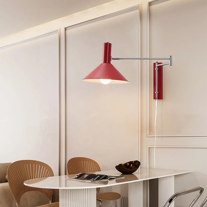 Justerbar Vägglampa för Vardagsrum och Sovrum – Minimalistisk Design