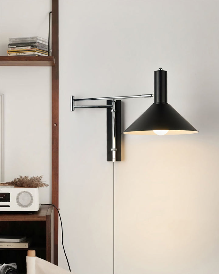 Justerbar Vägglampa för Vardagsrum och Sovrum – Minimalistisk Design