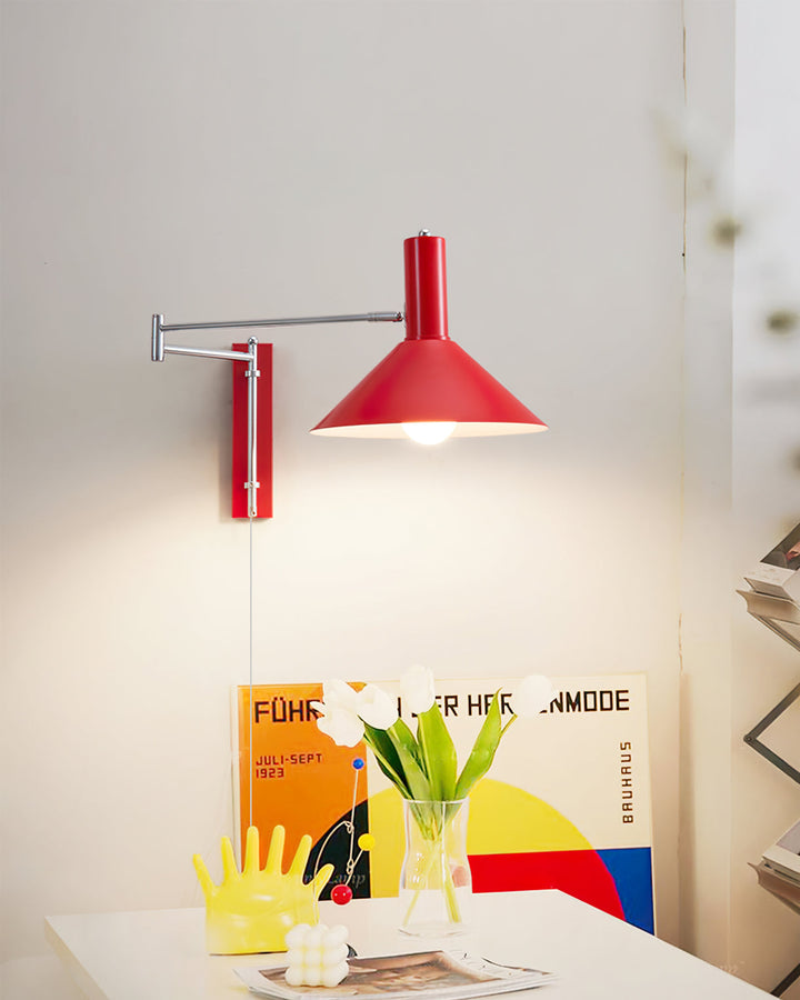 Justerbar Vägglampa för Vardagsrum och Sovrum – Minimalistisk Design