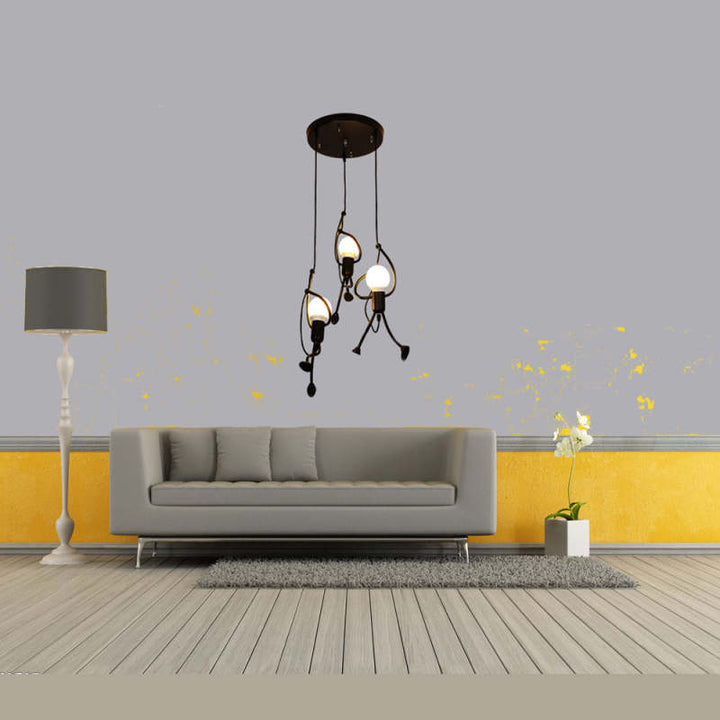 Retro Hengelampe | Justerbar | Iron Man Design