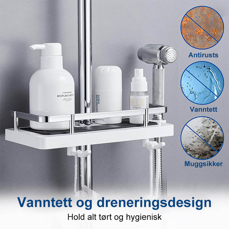 Justerbar Dusjstang | Rustbestandig och Praktisk