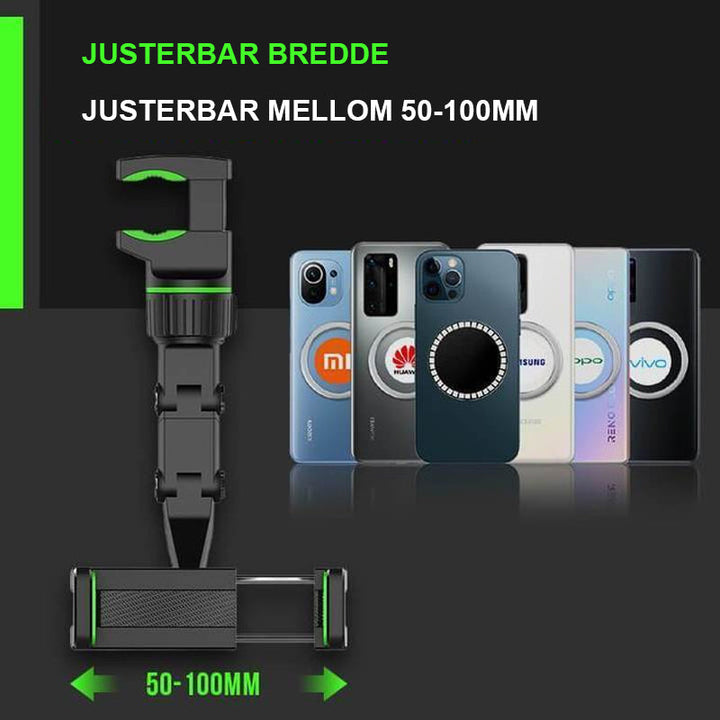 Multifunktionell Mobiltelefonholder – Justerbar och Säker