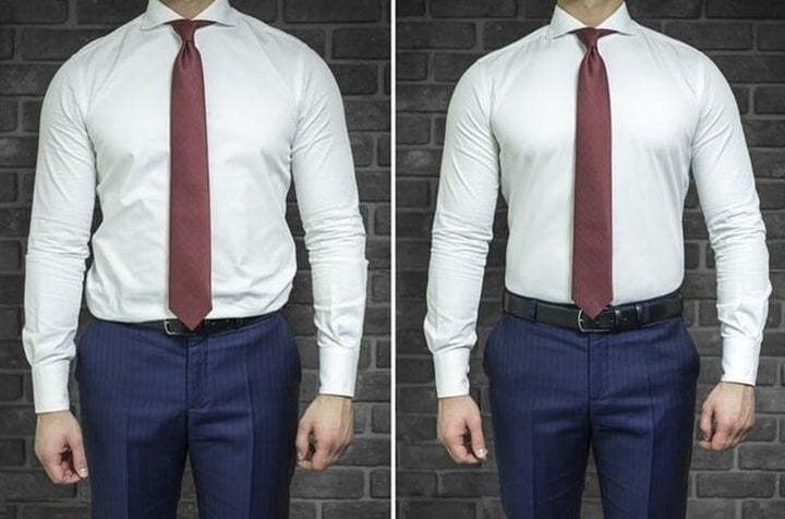 Unisex Justerbart Skjorteholderbelte för Perfekt Stil