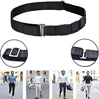 Unisex Justerbart Skjorteholderbelte för Perfekt Stil