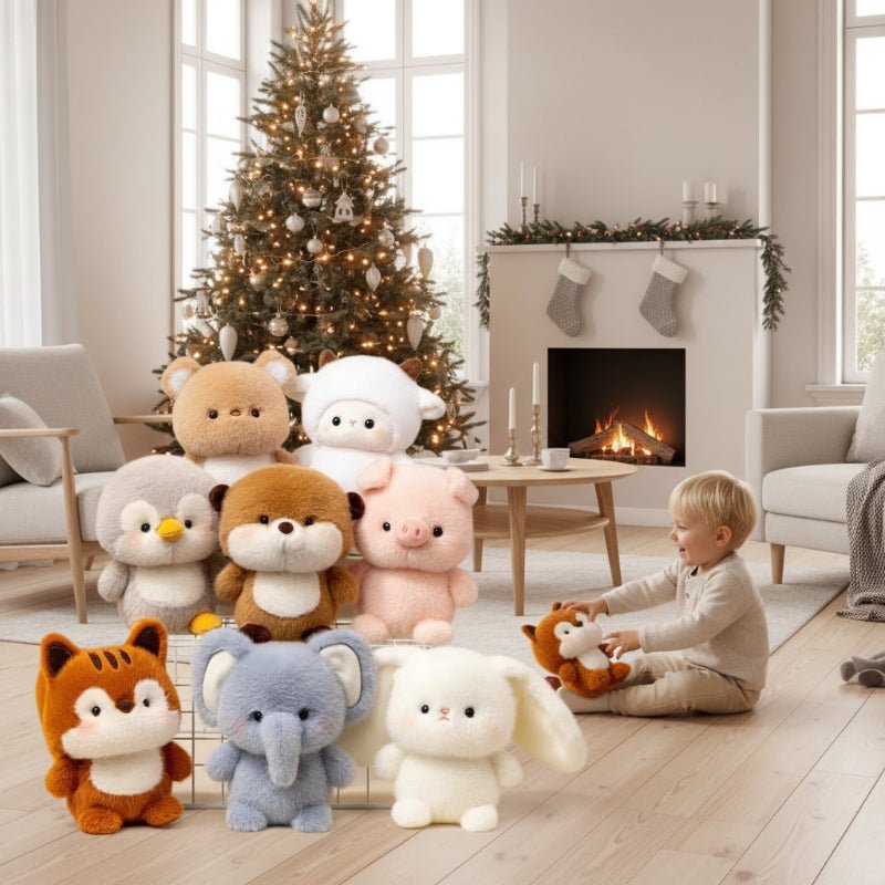 Mysig Kawaii Plysjdyr – Perfekt för Barn och Samlere
