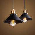 Kjegleformet Pendellampa | Vintage Messing Design