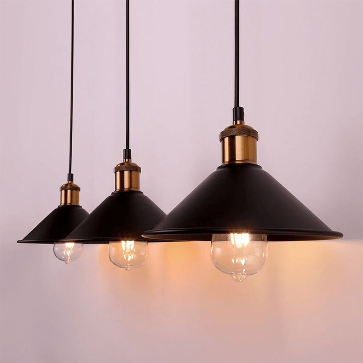 Kjegleformet Pendellampa | Vintage Messing Design