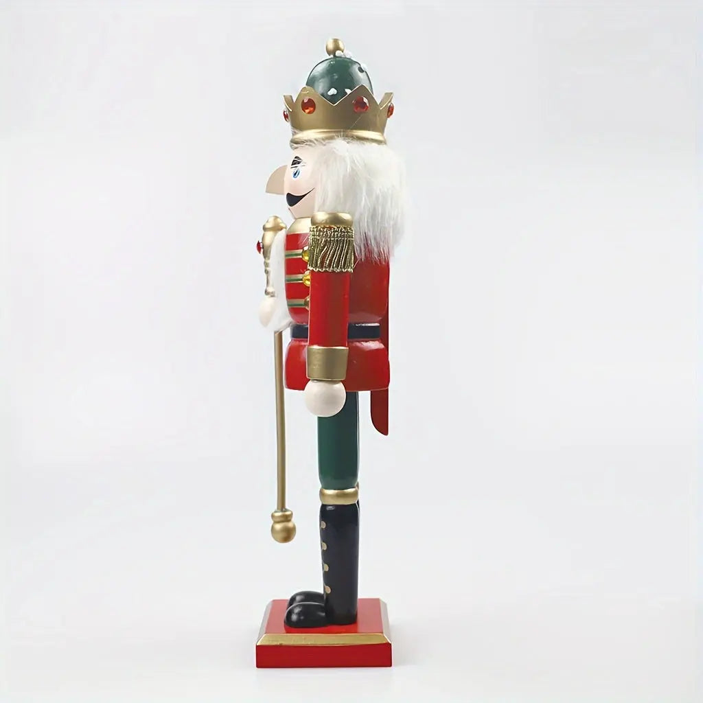 Nötteknekker Juledekorasjon 30 cm – Klassisk Trefigur