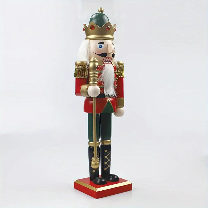 Nötteknekker Juledekorasjon 30 cm – Klassisk Trefigur