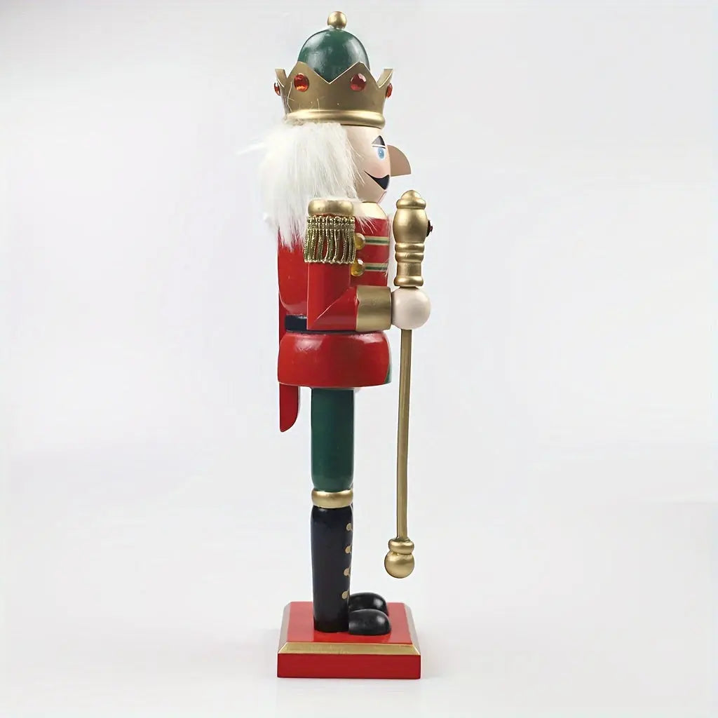 Nötteknekker Juledekorasjon 30 cm – Klassisk Trefigur