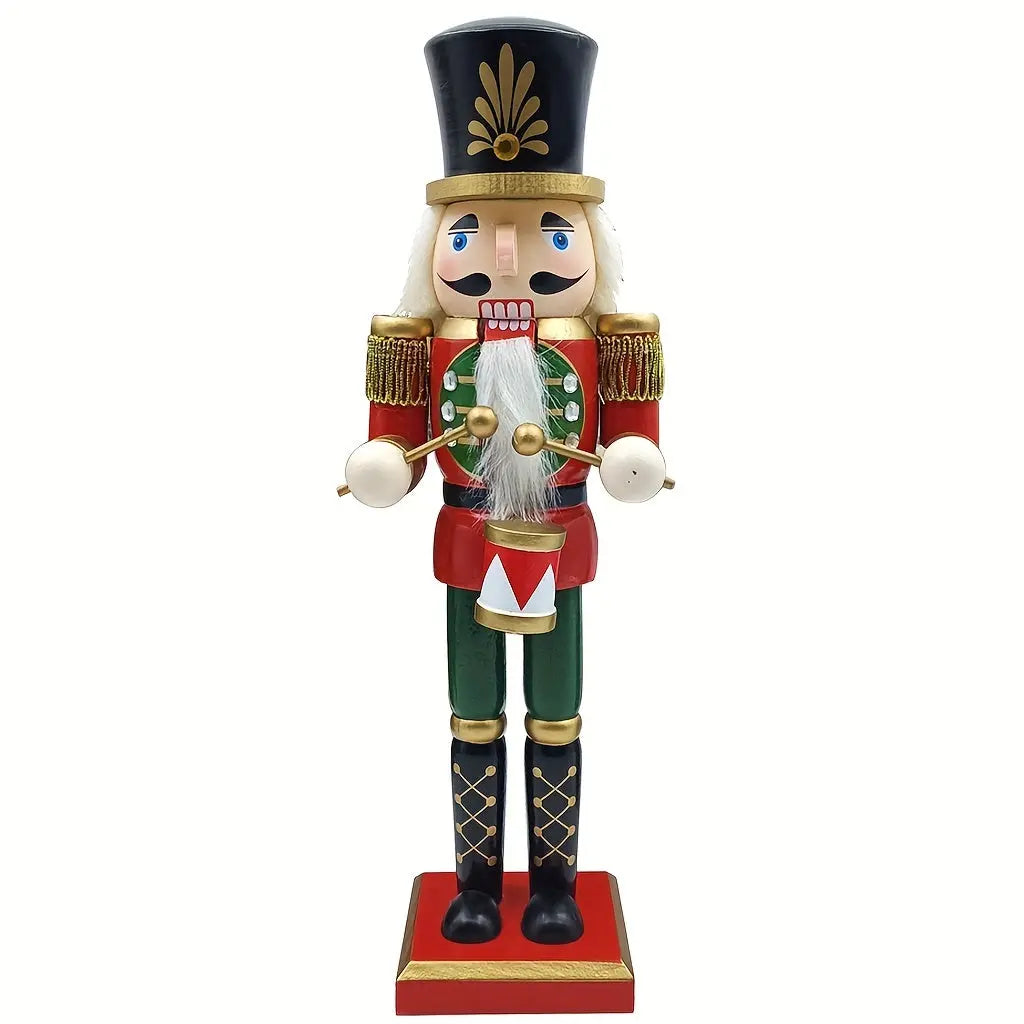 Nötteknekker Juledekorasjon 30 cm – Klassisk Trefigur