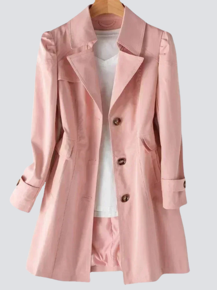 Klassisk Trenchcoat för Kvinnor – Tidlös Elegans i Vardagen