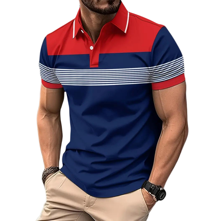 Herr Klassisk Poloshirt - Tidlös Stil &amp; Komfort