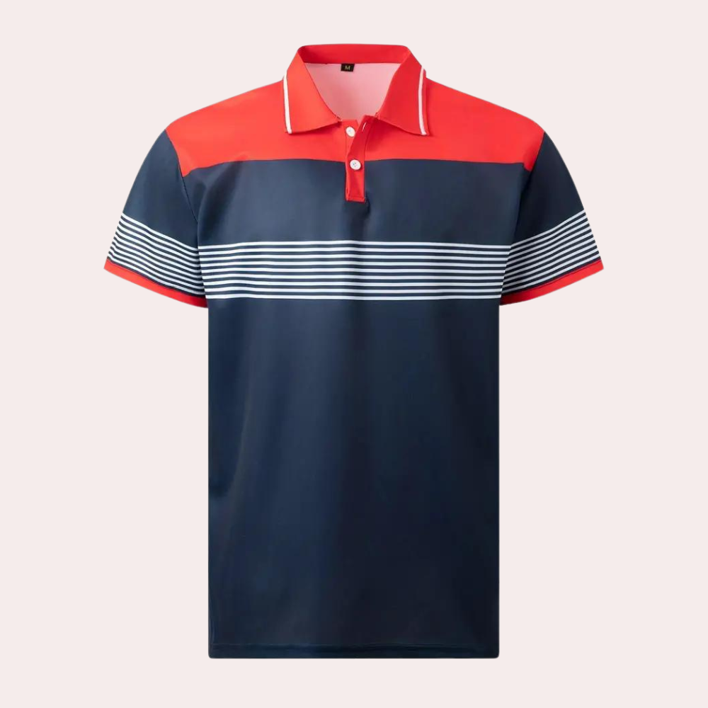 Herr Klassisk Poloshirt - Tidlös Stil &amp; Komfort