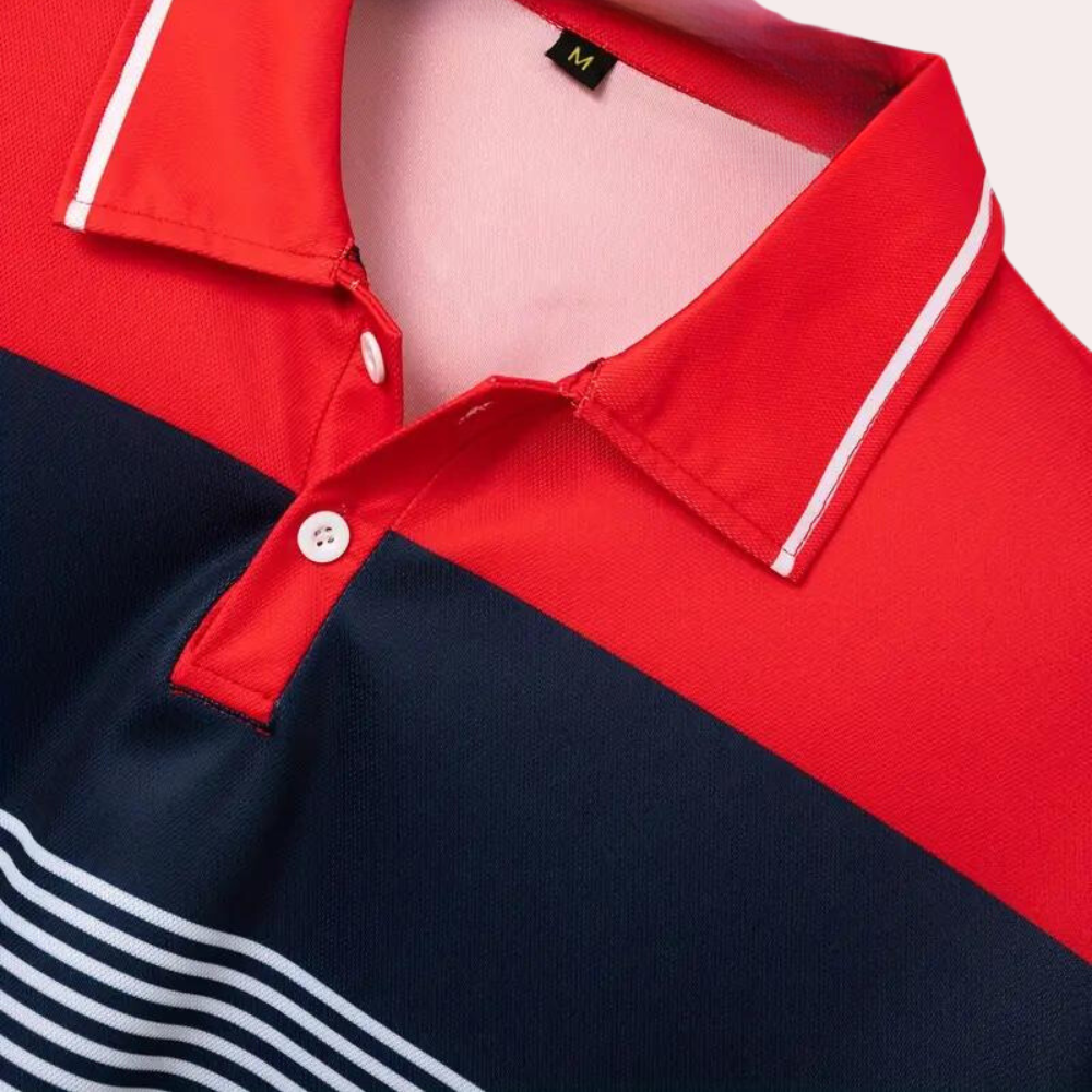 Herr Klassisk Poloshirt - Tidlös Stil &amp; Komfort