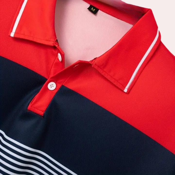 Herr Klassisk Poloshirt - Tidlös Stil &amp; Komfort