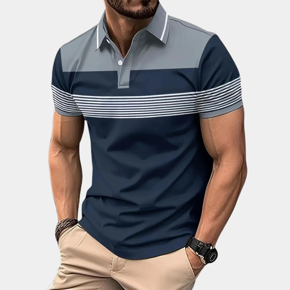 Herr Klassisk Poloshirt - Tidlös Stil &amp; Komfort