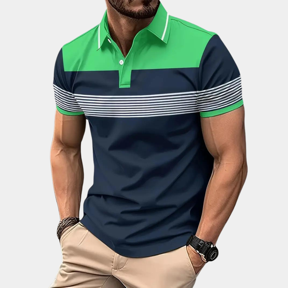 Herr Klassisk Poloshirt - Tidlös Stil &amp; Komfort