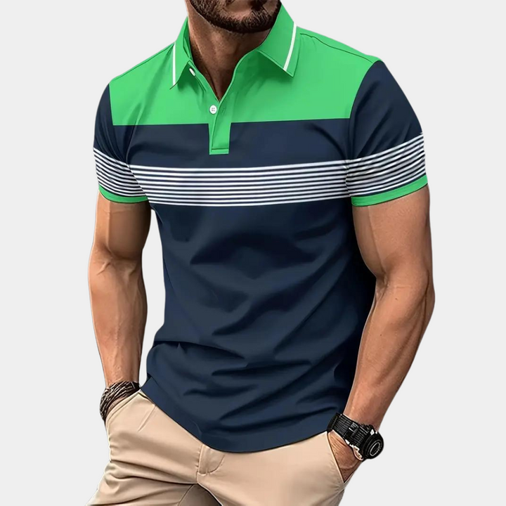 Herr Klassisk Poloshirt - Tidlös Stil &amp; Komfort