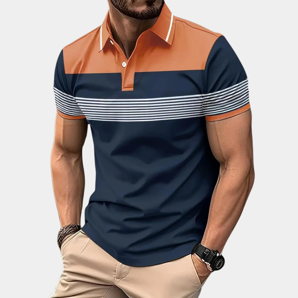 Herr Klassisk Poloshirt - Tidlös Stil &amp; Komfort
