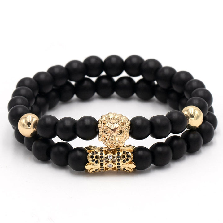 Kvinnor Klassisk Löve Armband med Naturstein