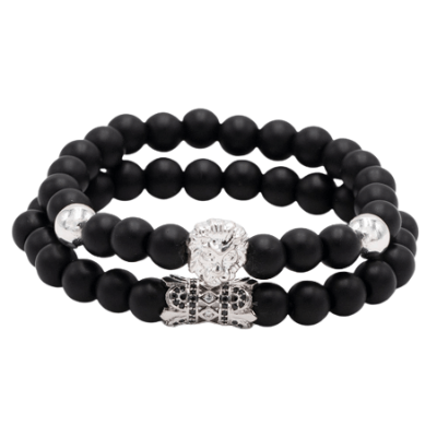 Kvinnor Klassisk Löve Armband med Naturstein