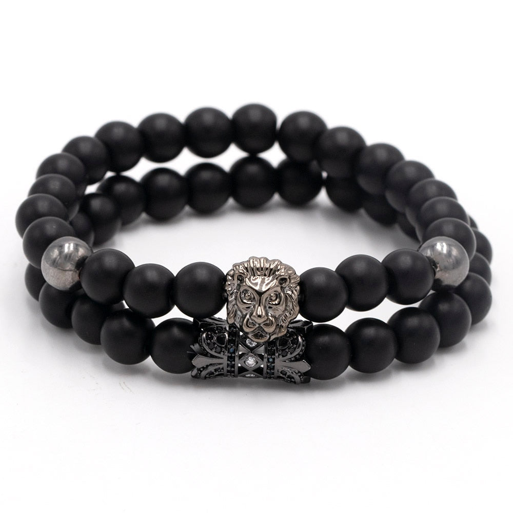 Kvinnor Klassisk Löve Armband med Naturstein