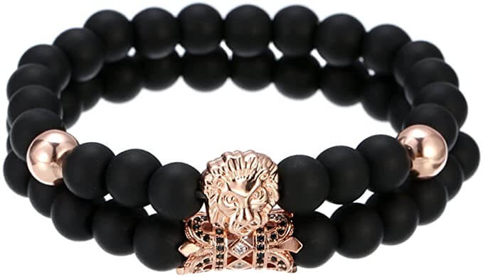 Kvinnor Klassisk Löve Armband med Naturstein
