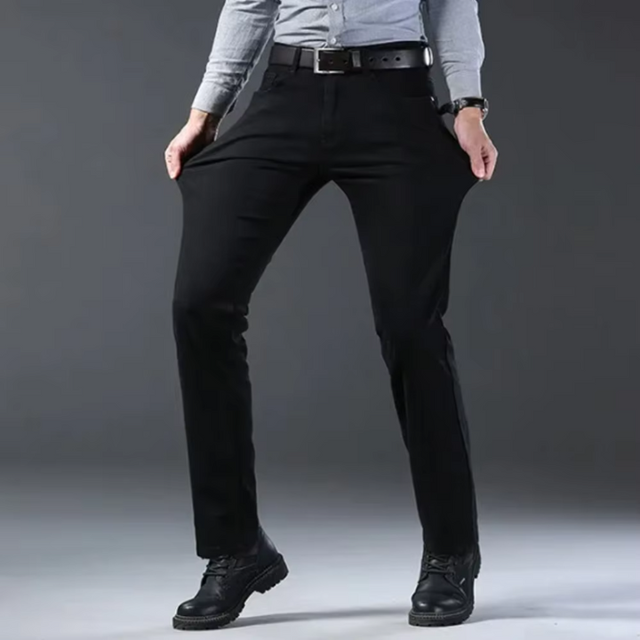 Klassiska Denimjeans för Män - Komfort och Stil hela Dagen