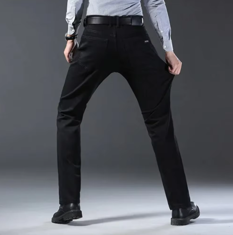 Klassiska Denimjeans för Män - Komfort och Stil hela Dagen