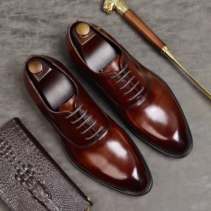 Herrskor Oxford Stil – Elegant och Bekväm för Varje Tillfälle