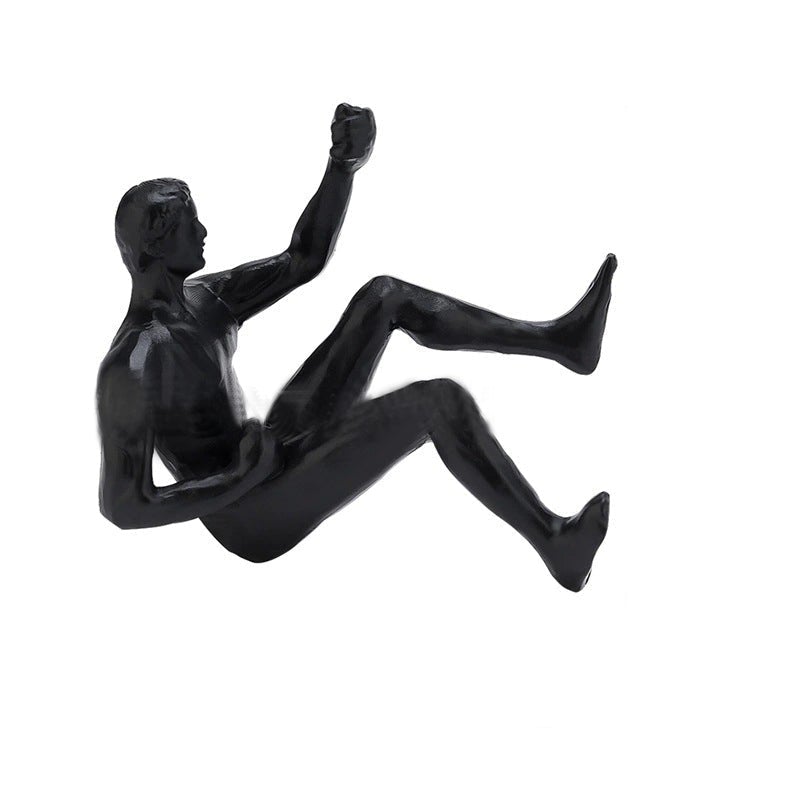 Klatrende Veggstatuer 3D Design | Enkel Installation