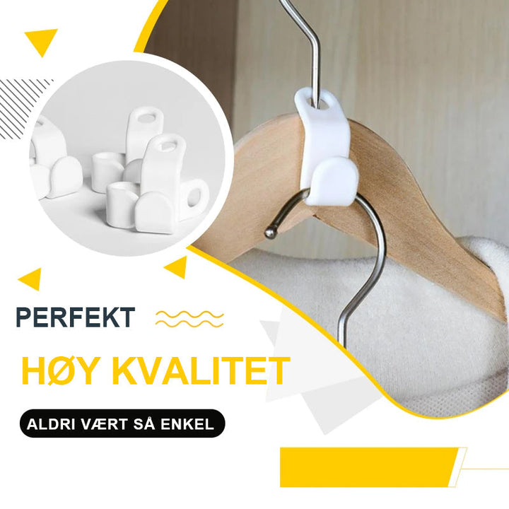Praktiska Kleshenger Krokar - Spar Plats i Klesskapet