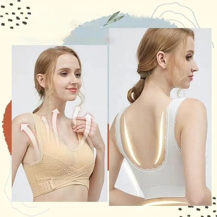 Bekväm BH utan Böyle | Löftende Blonde Kryss-Design