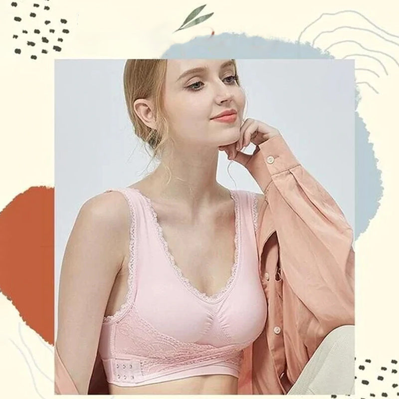 Bekväm BH utan Böyle | Löftende Blonde Kryss-Design