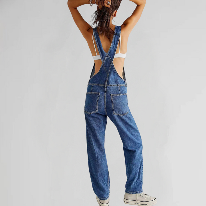 Valeria Denim Kjeledress - Bekväm och Trendig För Kvinnor