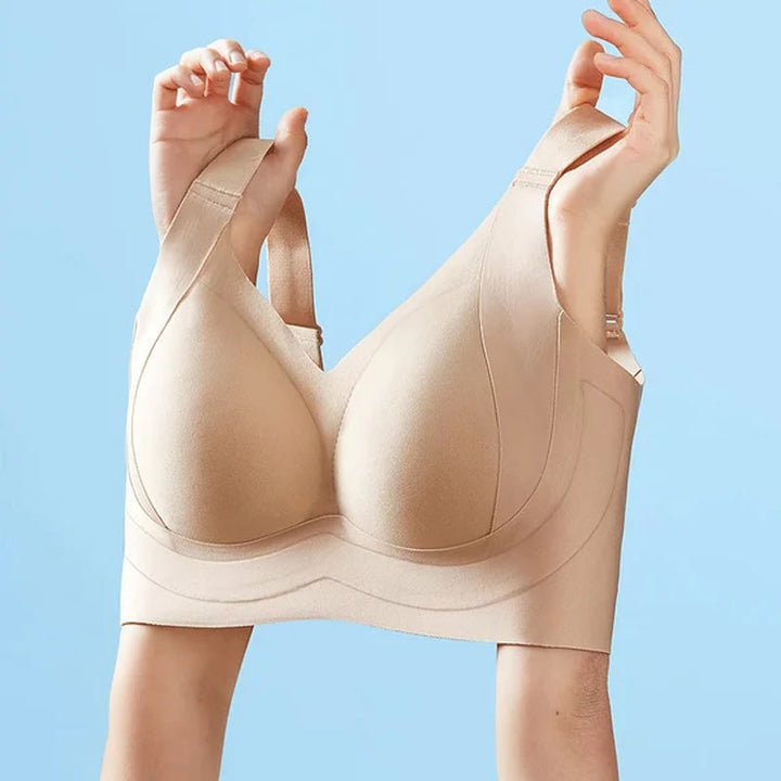 Trådlös BH med Sidesupport och Anti-Sag | Full Dekning