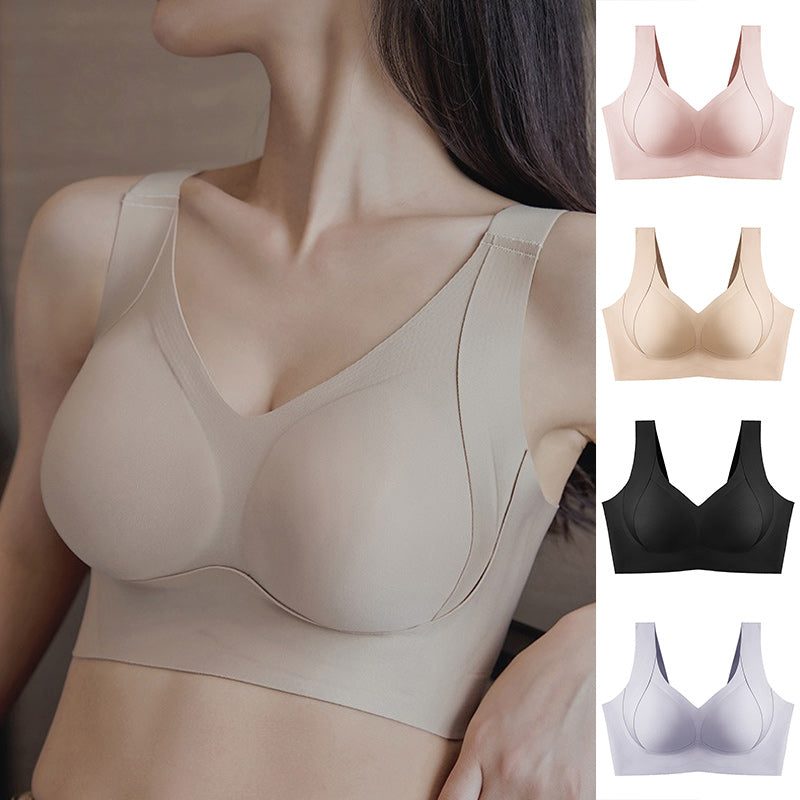 Trådlös BH med Sidesupport och Anti-Sag | Full Dekning