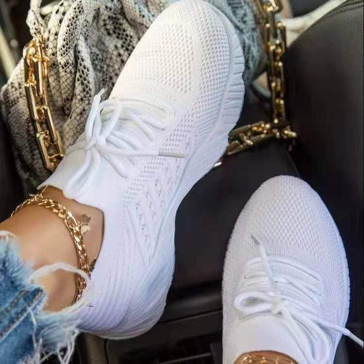 Bekväma Sneakers för Kvinnor med Buestötte