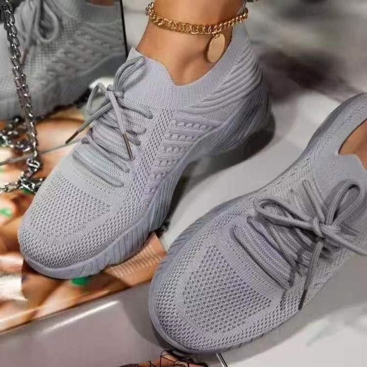 Bekväma Sneakers för Kvinnor med Buestötte
