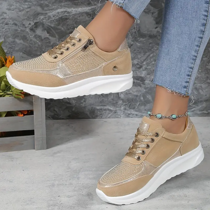 Bekväma ergonomsike sneakers för kvinnor - Ortopedisk stöd