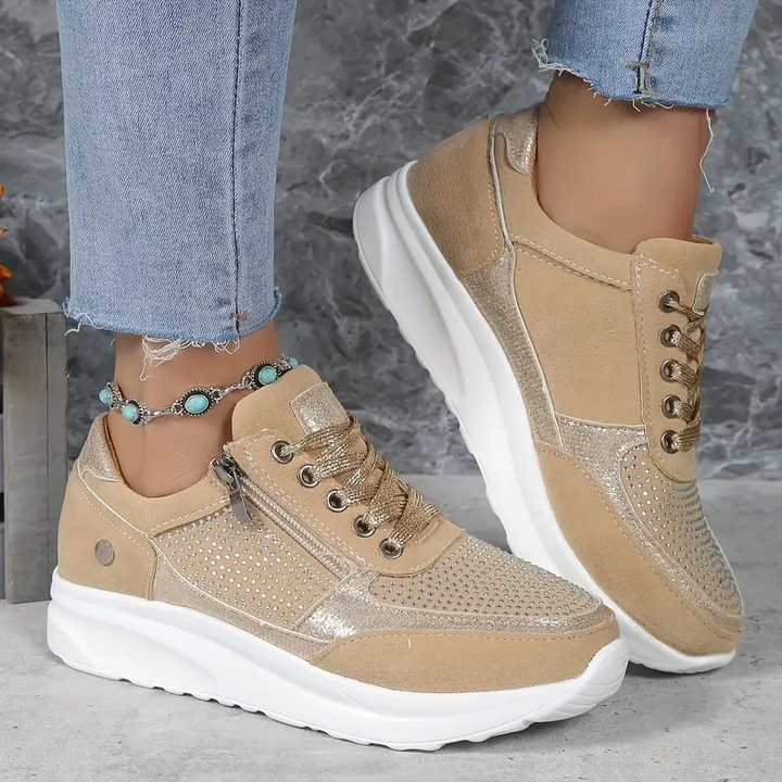 Bekväma ergonomsike sneakers för kvinnor - Ortopedisk stöd