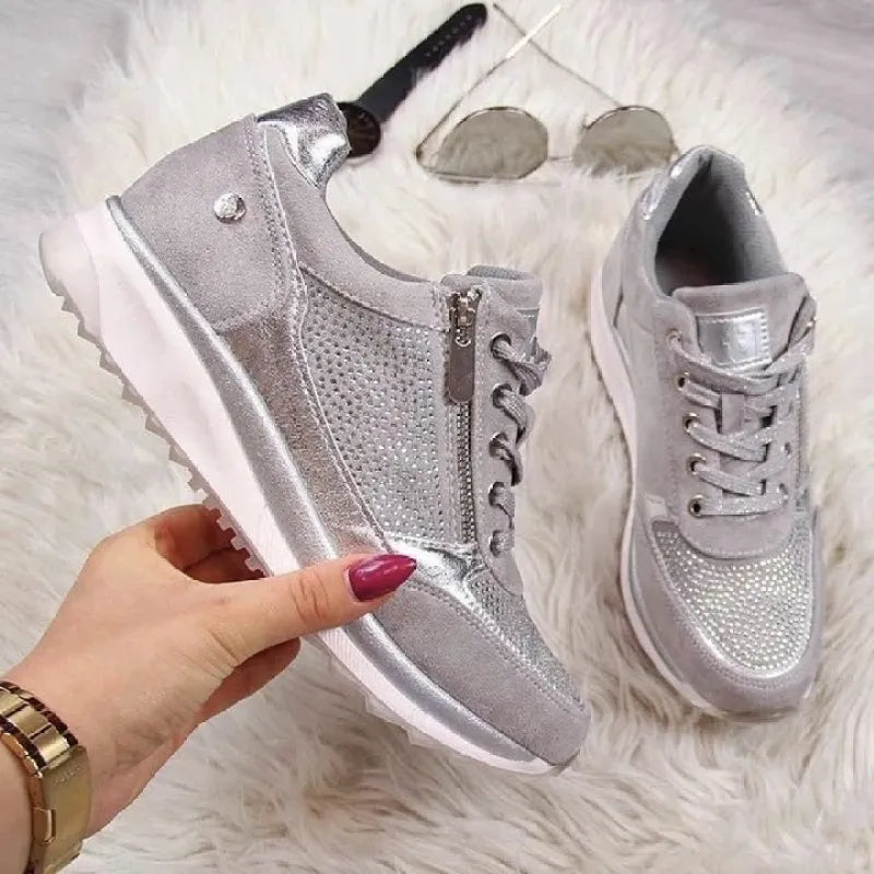 Bekväma ergonomsike sneakers för kvinnor - Ortopedisk stöd