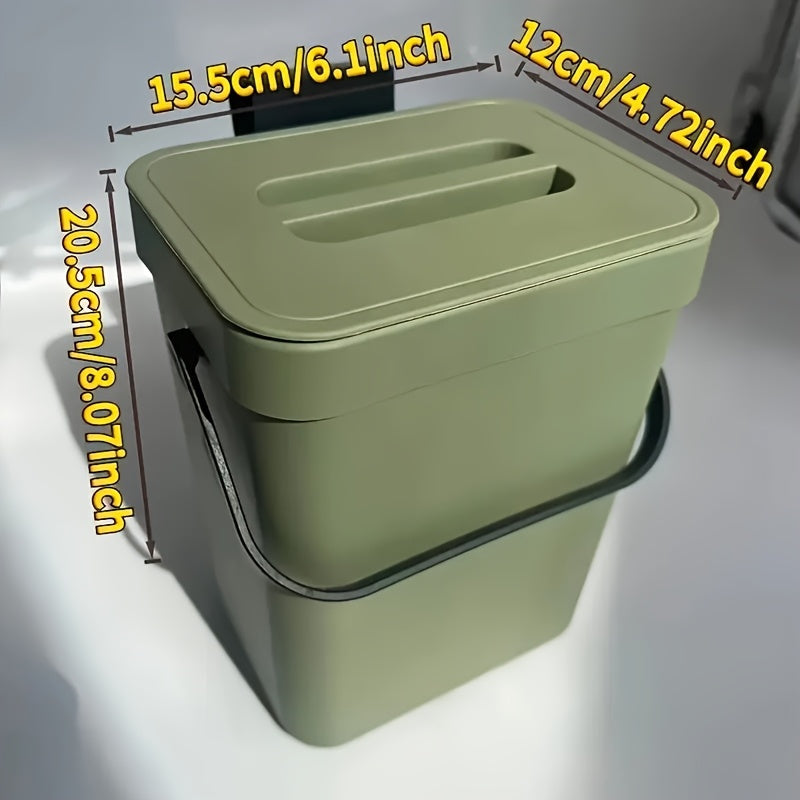 Kompakt Kökkompostbeholder för Benkeplate