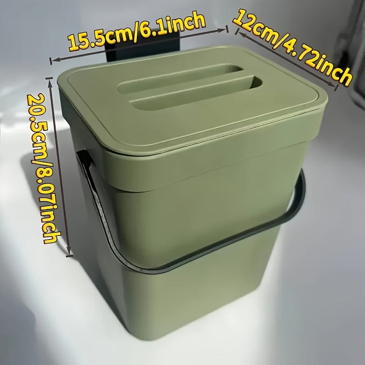 Kompakt Kökkompostbeholder för Benkeplate