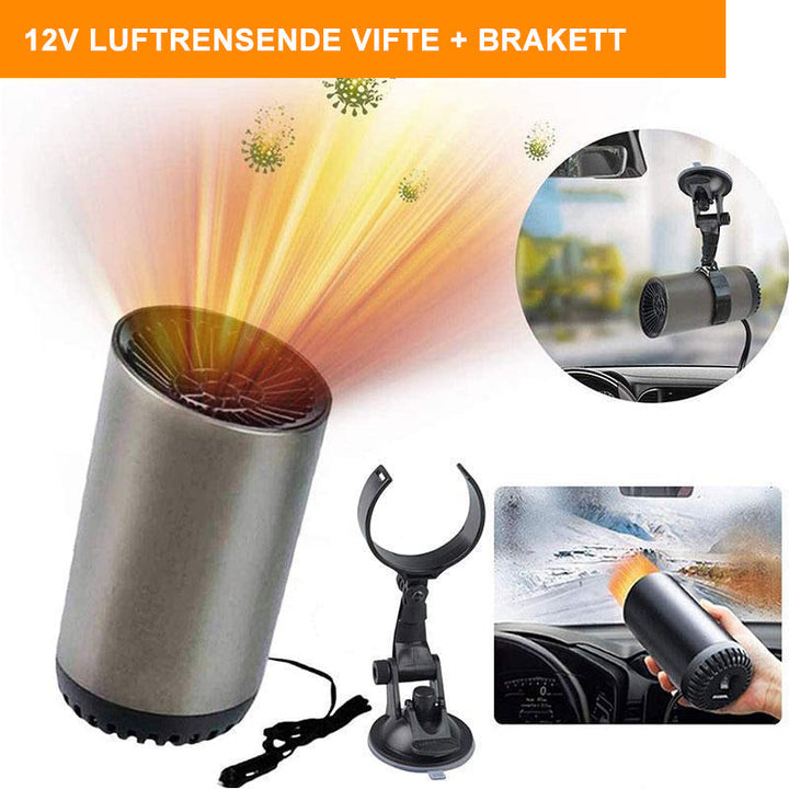 Koppformet Varmluftblåser till Bil - Snabb Oppvarming | Flerbruk
