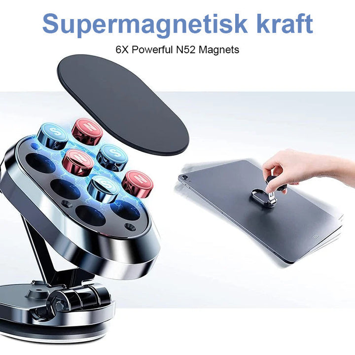 Magnetisk telefonholder för bil - 360° rotasjon | Sterk magnet