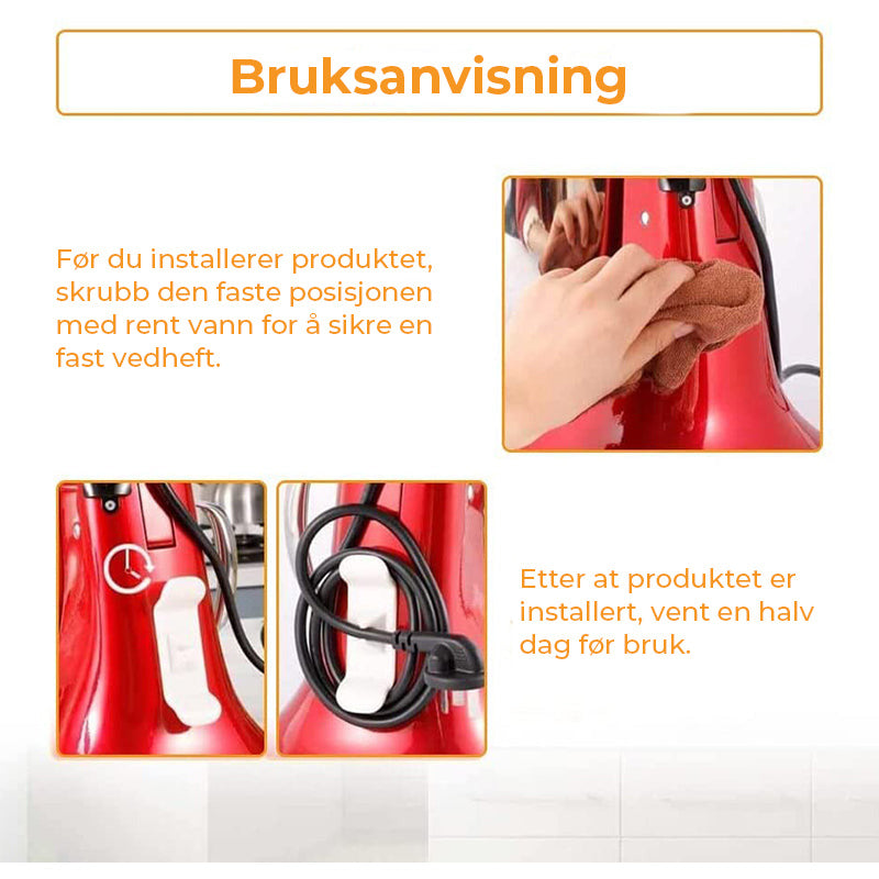 Ledningsorganisator för Kök - Kompakt och Enkel Användning
